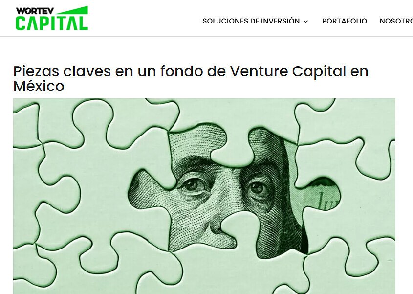 Piezas claves en un fondo de Venture Capital en Mxico